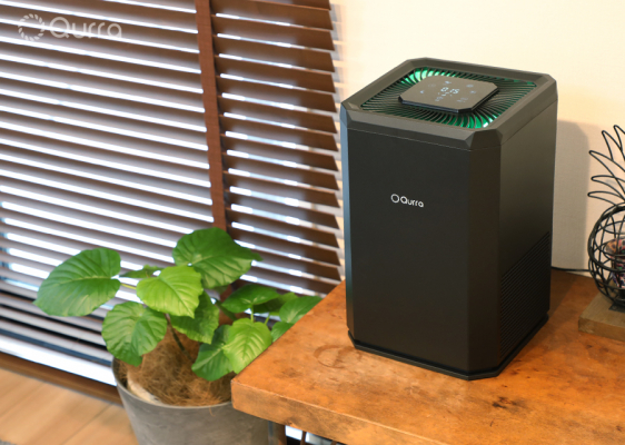 微細粒子を99.99%吸着するコンパクト空気清浄機